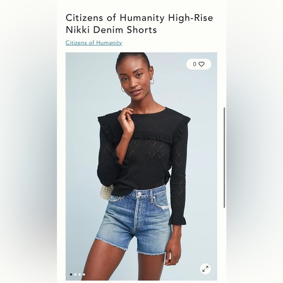 Citizens of Humantiy Nikki shorts - Picture 4 of 4